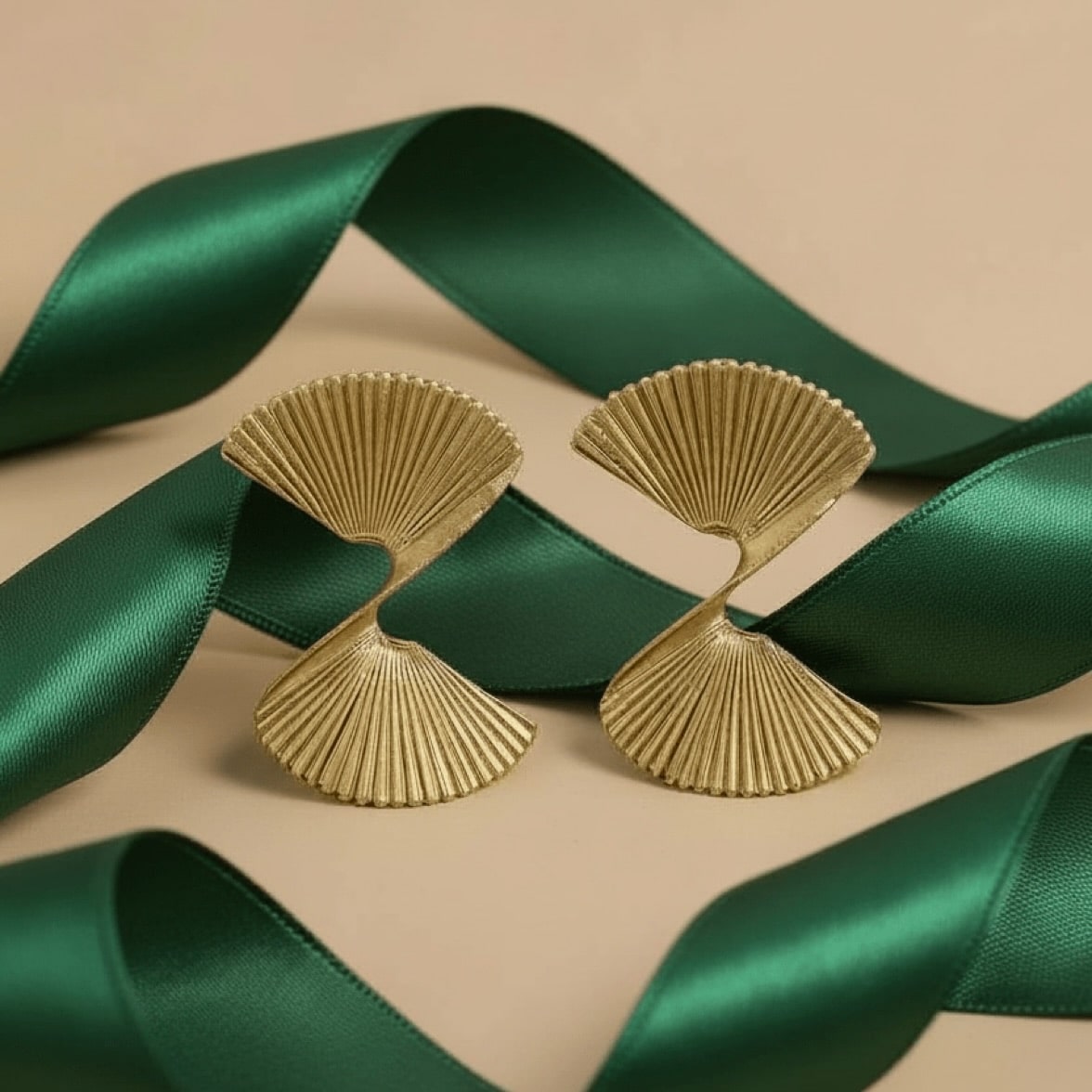 Naušnice Spirus - zlatne