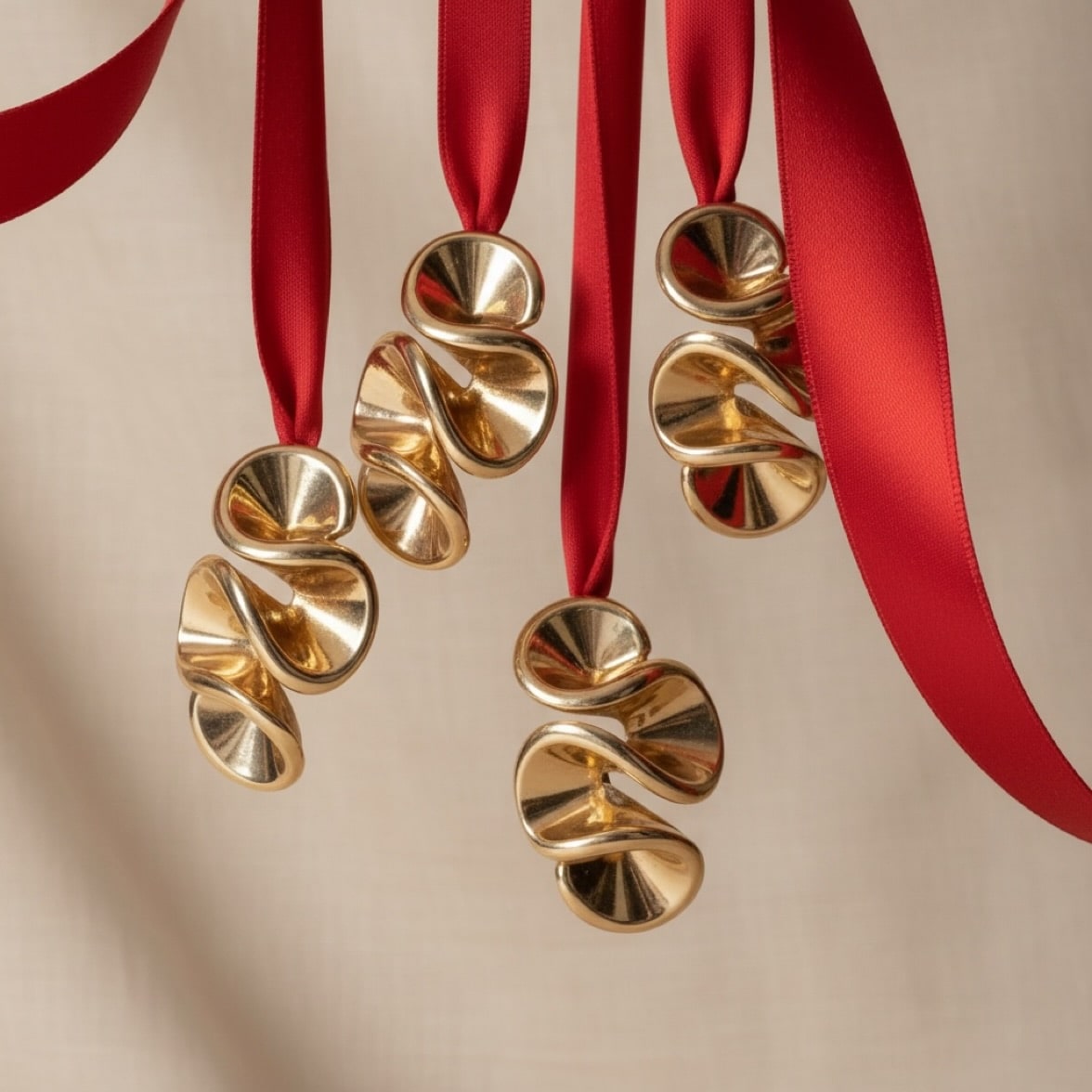 Naušnice Golden Waves - SOLD OUT