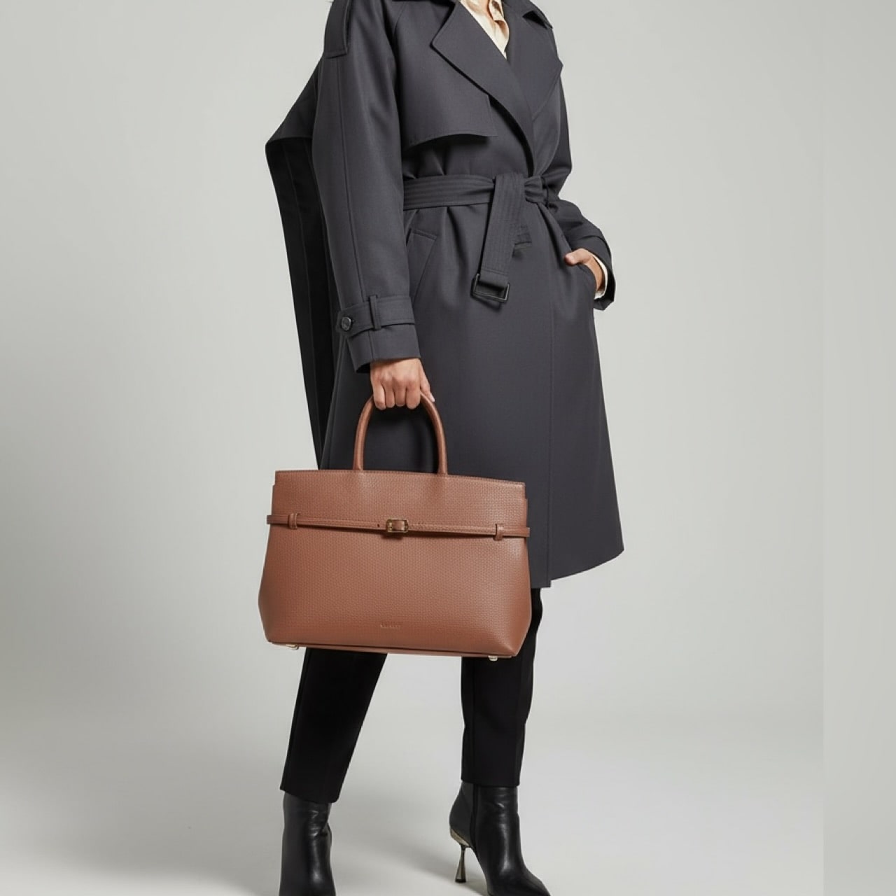 Torba Lady Boss - konjak