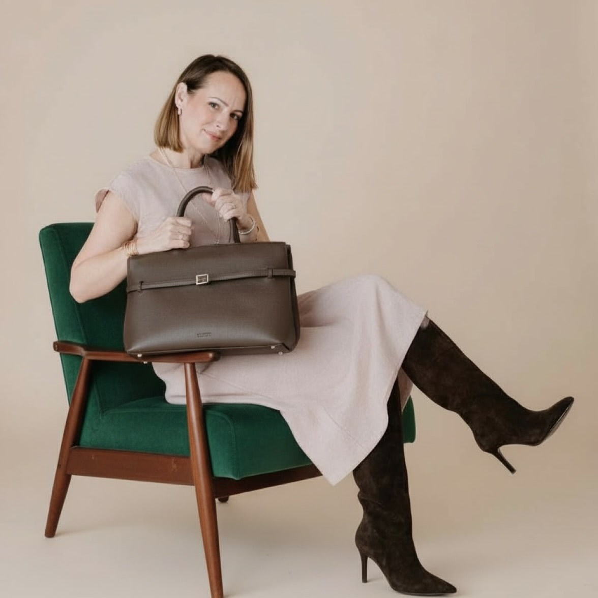 Torba Lady Boss - smeđa